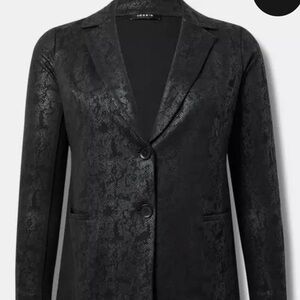 Studio Luxe Ponte Relaxed Blazer